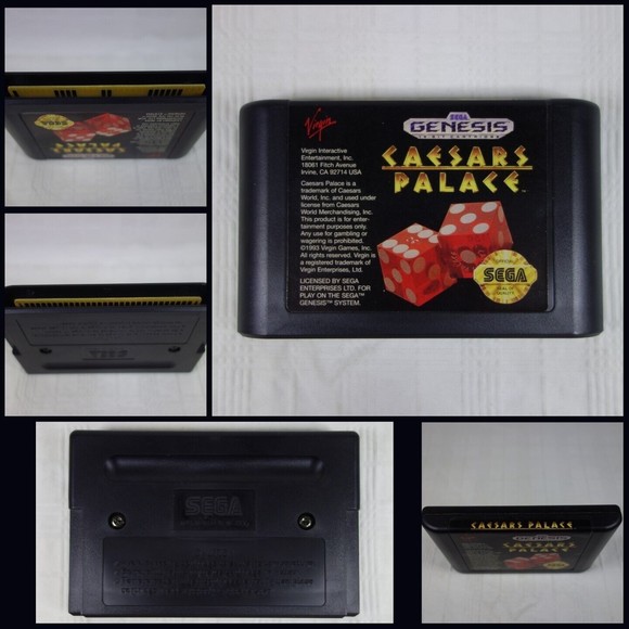 Genesis Cartridge Lot 3 Games and Case/Boxes-College Football, Olympic, Caesars - Picture 5 of 15